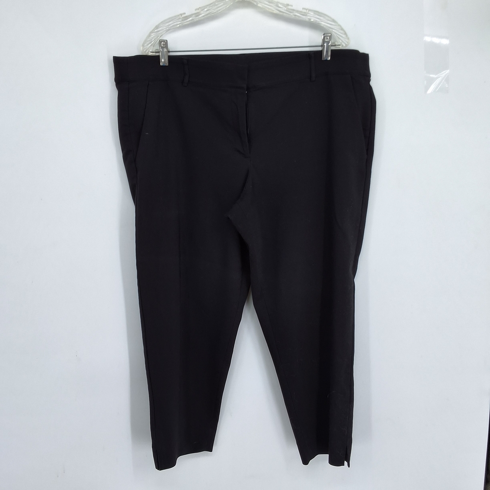 Lane Bryant Sz 20 Modern Fit Sleek Black Pants